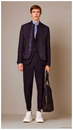 Alexander McQueen Pre Fall 2015 Menswear Collection 001