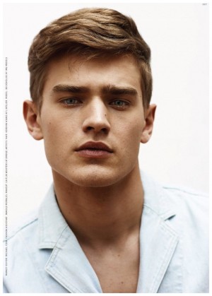 Bo Develius OUT May 2015 Denim Fashion Editorial 009