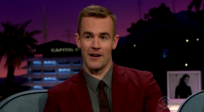 James Van Der Beek Pictures James Corden Show 2015