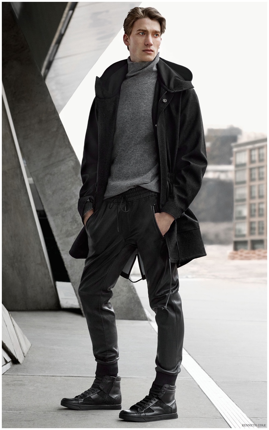 Kenneth Cole Fall Winter 2015 Menswear Collection Look Book 011