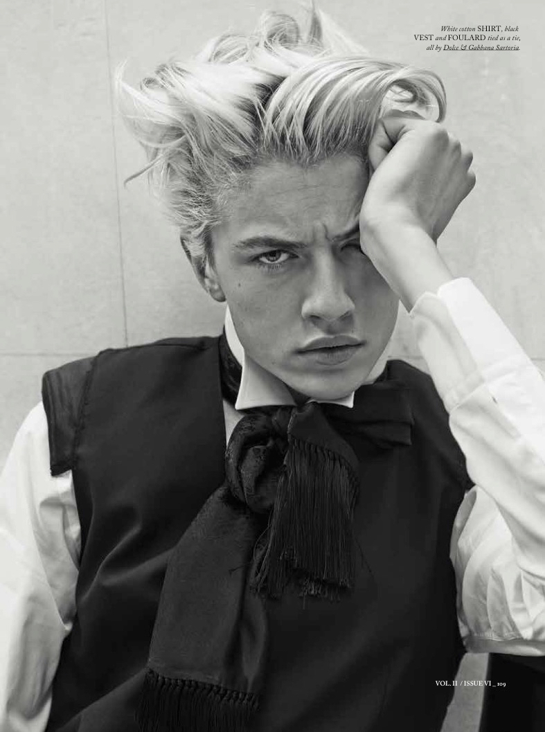 Lucky Blue Smith Hercules 2015 Fashion Editorial 001