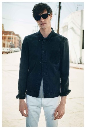 AllSaints May 2015 Mens Look Book Matthew Hitt 002