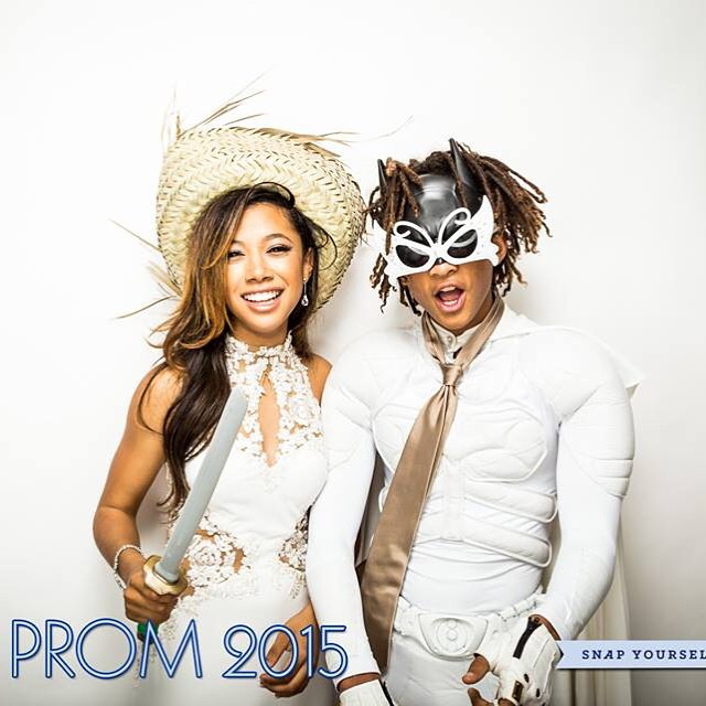 Jaden Smith White Batman Costume Prom 2015 Picture 001