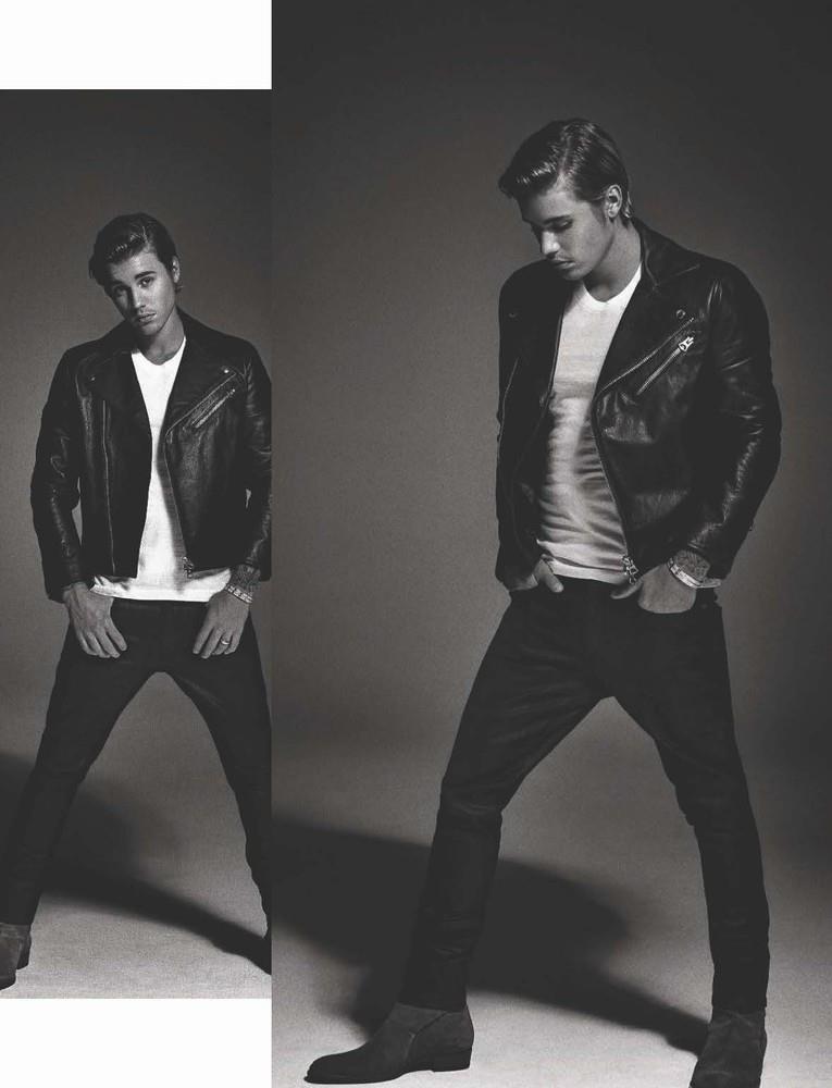 Justin Bieber LUomo Vogue Photo Shoot July August 2015 004