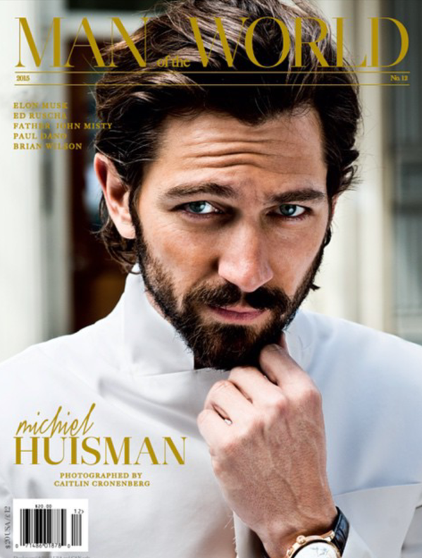 Michiel Huisman Man of the World 2015 Cover