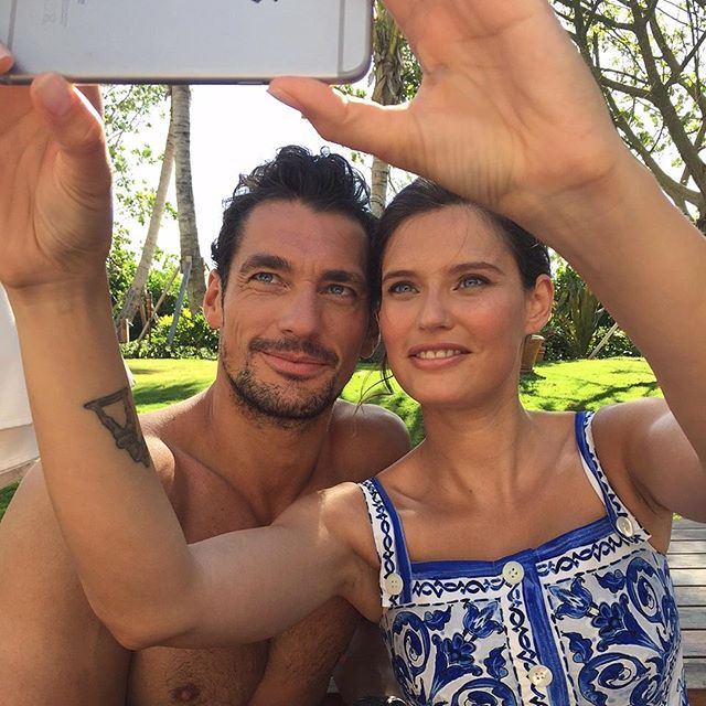 David Gandy Bianca Balti Dolce Gabbana Light Blue 2015 Behind the Scenes 001