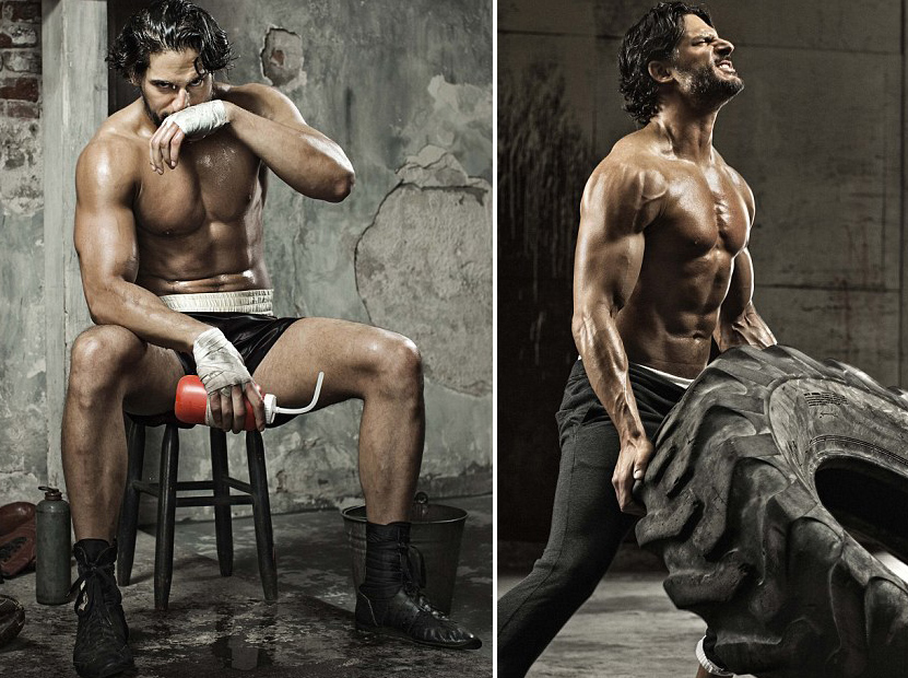 Joe Manganiello Shirtless Workout