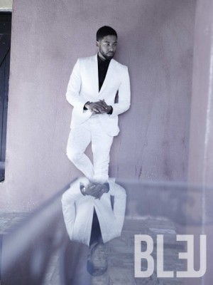 Jussie Smollett Bleu 2015 Cover Photo Shoot 005