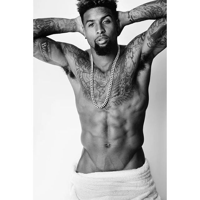 Odell Beckham Jr Nude Mario Testino Towel Series Picture 2015