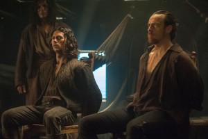 Black Sails Picture Luke Arnold Toby Stephens