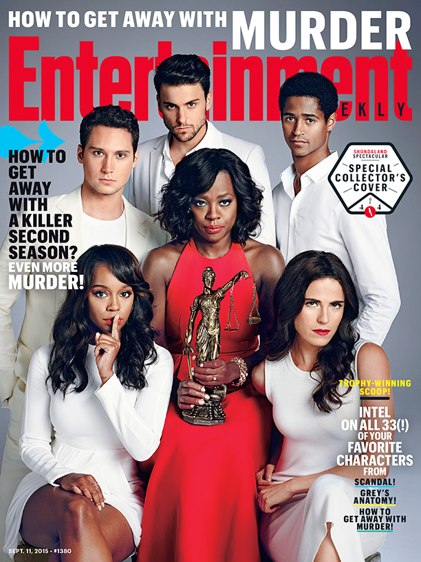 How to Get Away With Murder Entertainment Weekly 2015 Cover