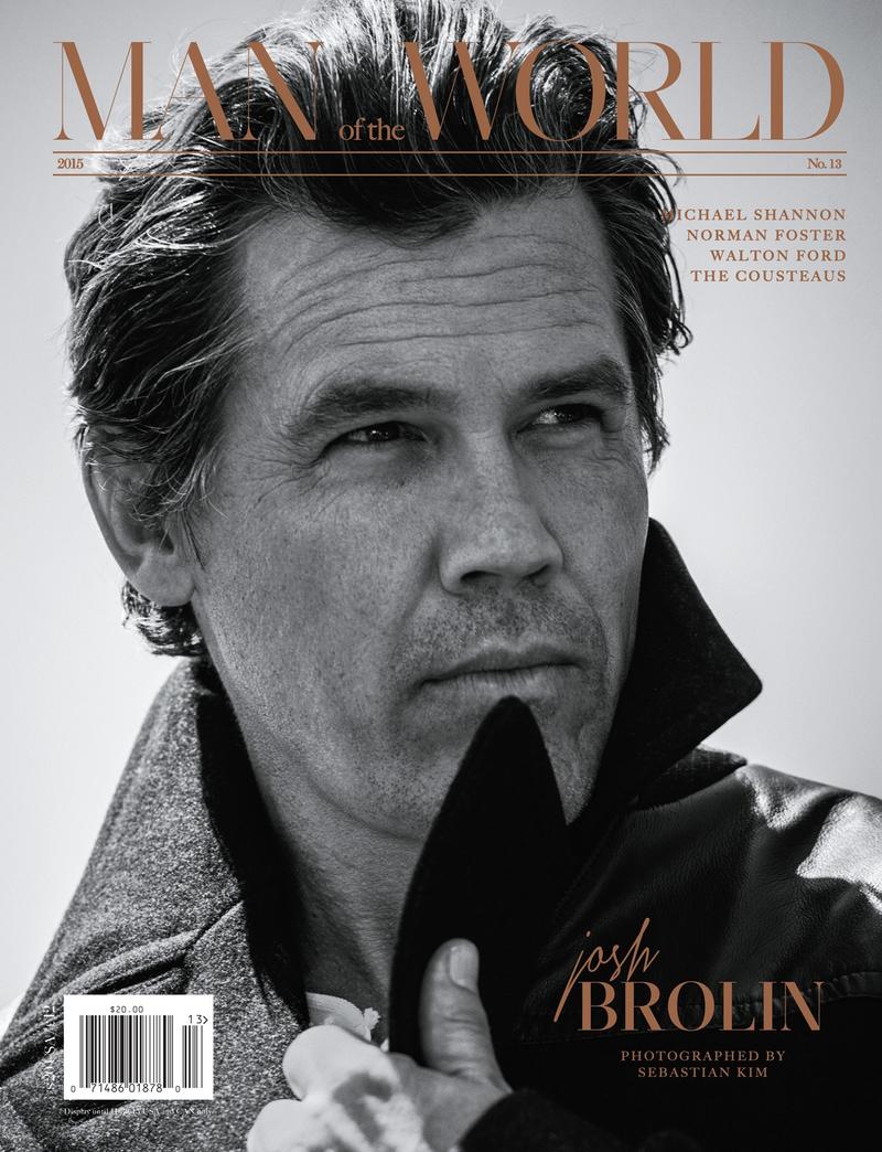 Josh Brolin Man of the World Fall 2015 Cover