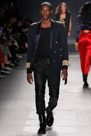 Balmain HM Men 2015 Collection Runway Show Pictures 010