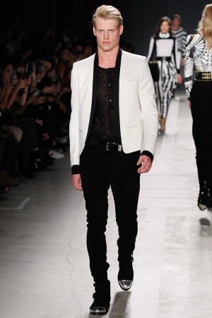 Balmain HM Men 2015 Collection Runway Show Pictures 020