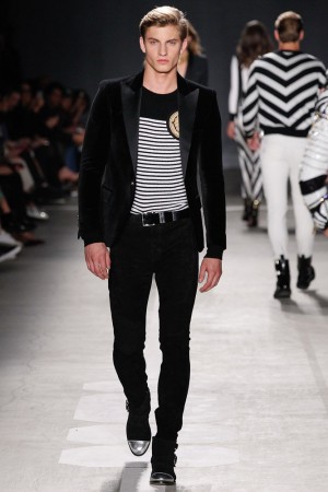 Balmain HM Men 2015 Collection Runway Show Pictures 022