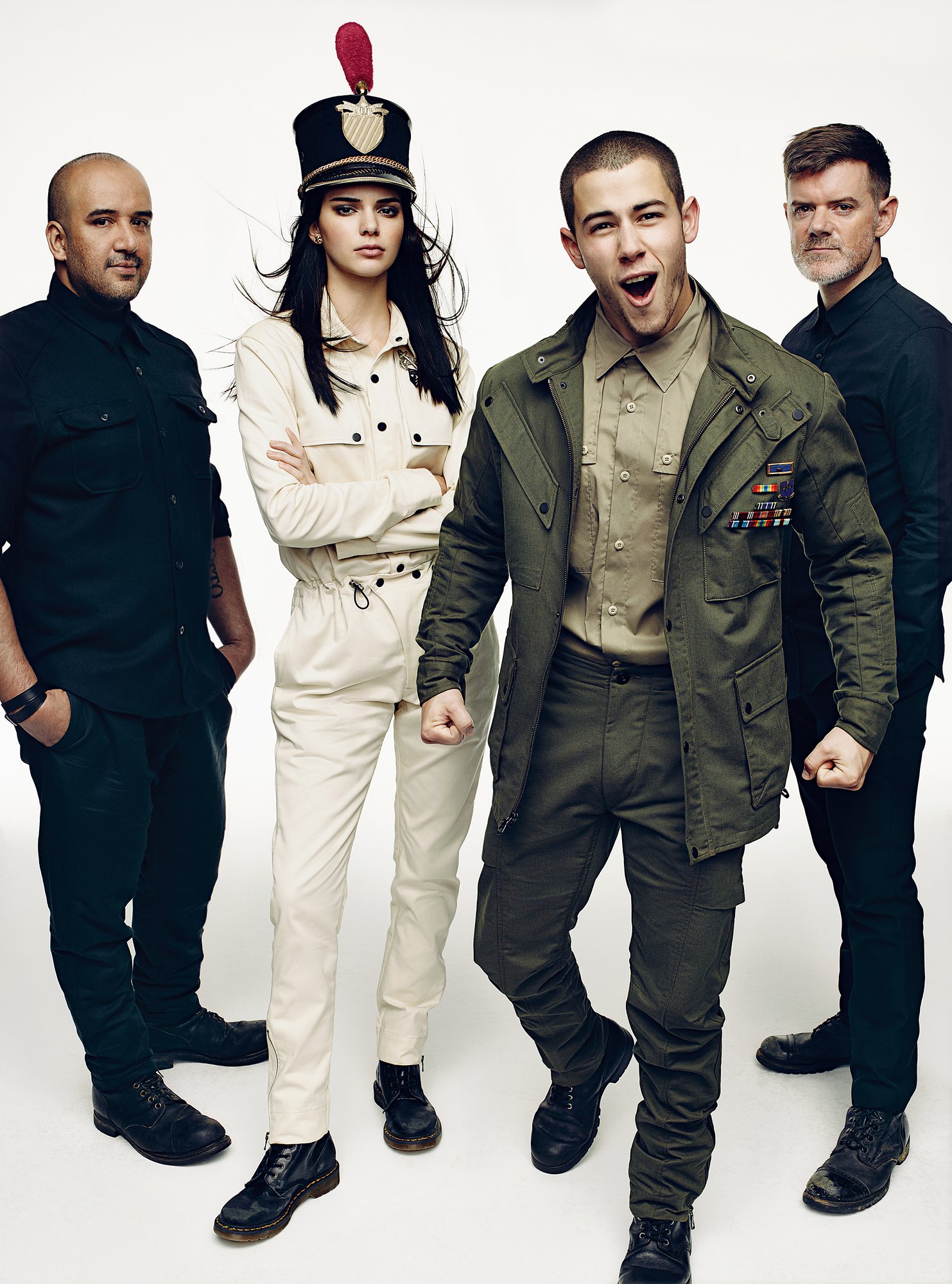 Raul Arevalo Kendall Jenner Nick Jonas Brad Schmidt Cadet 2015 Vogue Photo Shoot