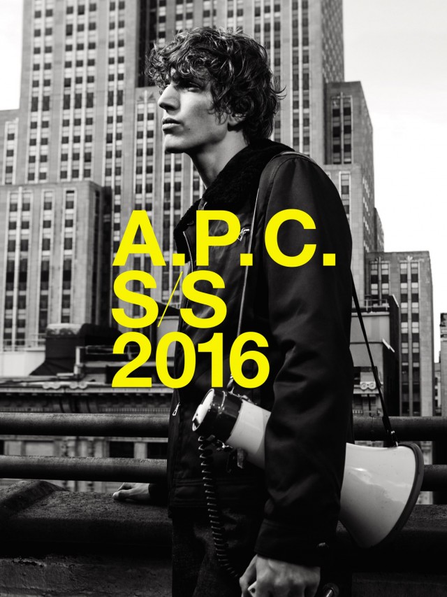 APC Spring Summer 2016 Xavier Buestel