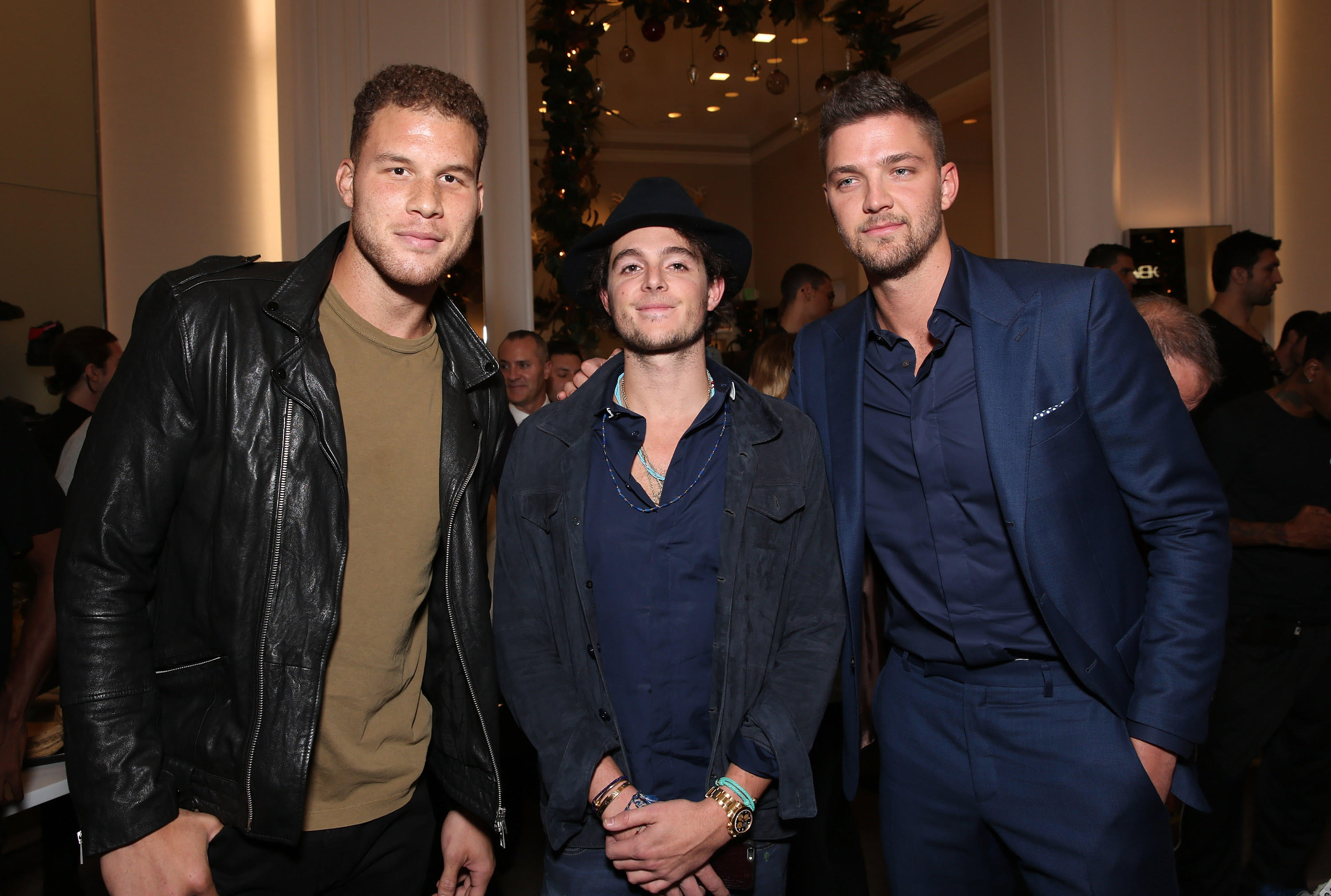 Blake Griffin Matthew Chevallard Chandler Parsons 2015 Picture