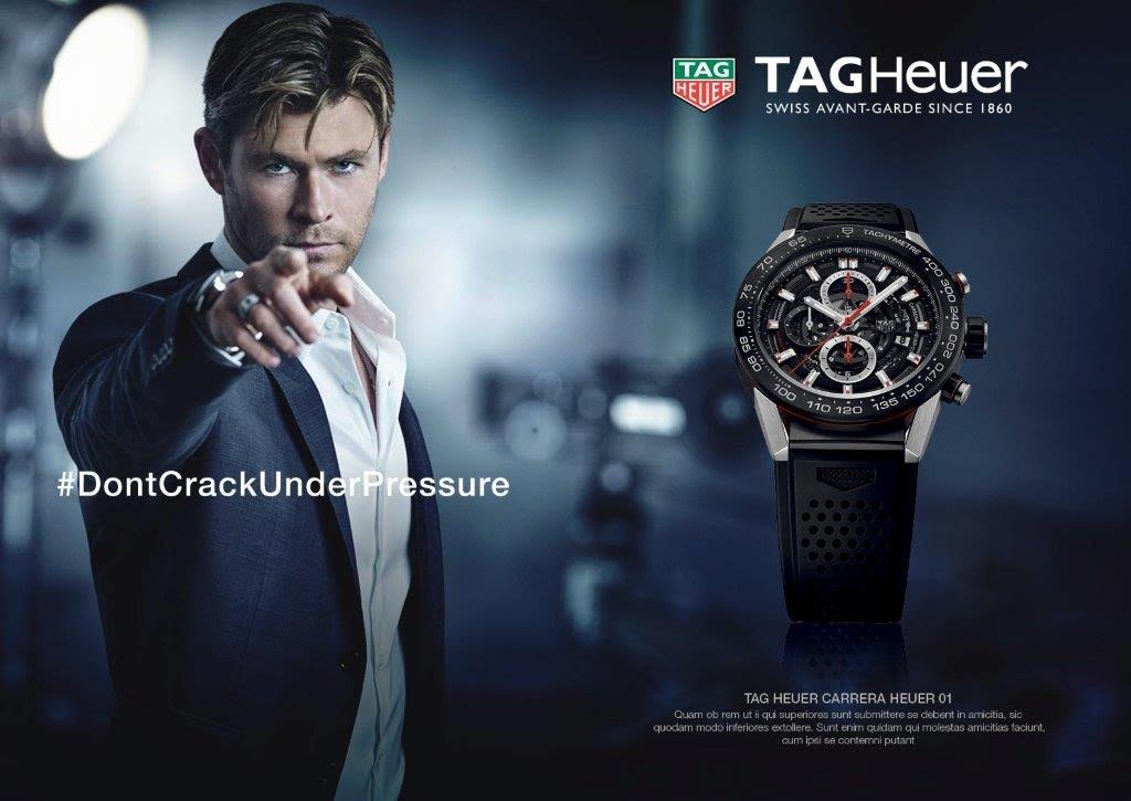 Chris Hemsworth 2015 TAG Heuer Campaign