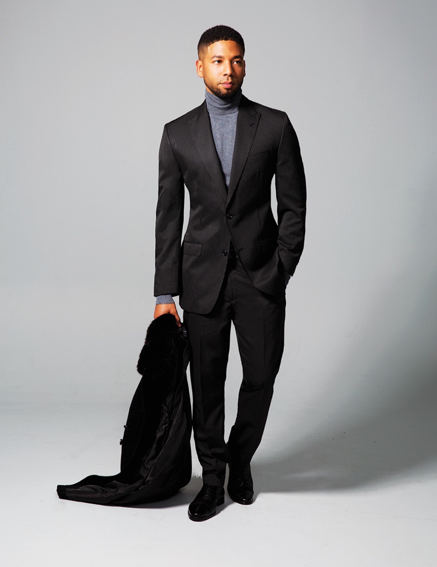 Actor Jussie Smollett stars in a campaign for Sean John.