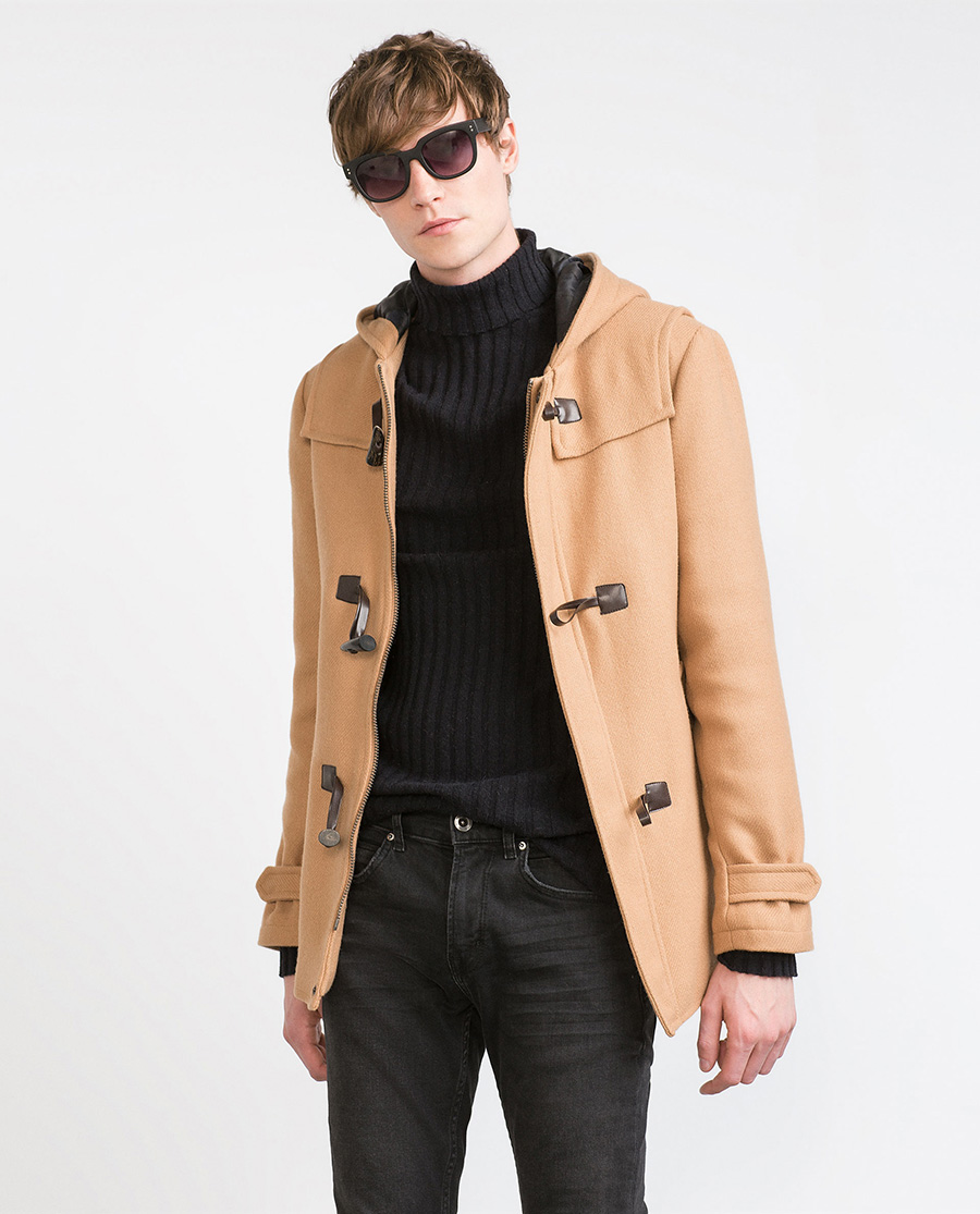 Zara Men Duffel Coat Matthew Hitt