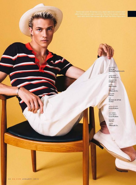 Lucky Blue Smith 2016 GQ Photo Shoot 005