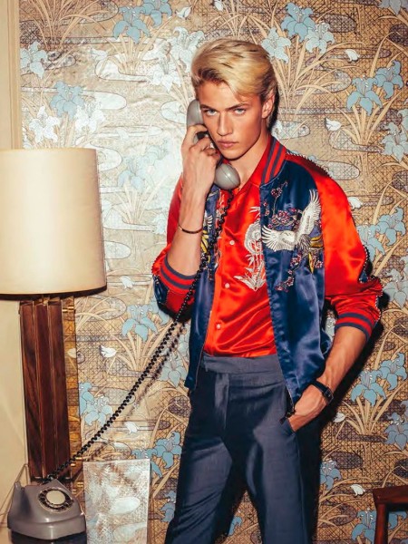 Lucky Blue Smith 2016 GQ Photo Shoot 006