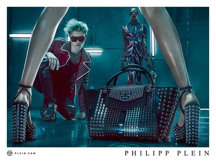 Lucky Blue Smith 2016 Philipp Plein Spring Summer Campaign 005