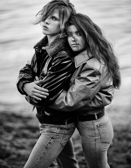 ICON El Pais Denim Leather Editorial 004