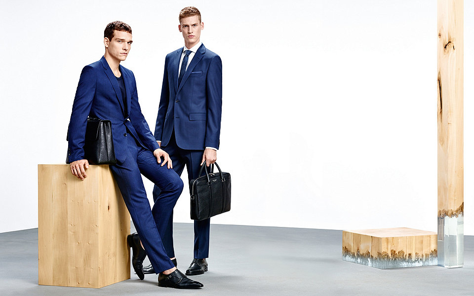 BOSS Hugo Boss 2016 Spring Summer Menswear Blue 001