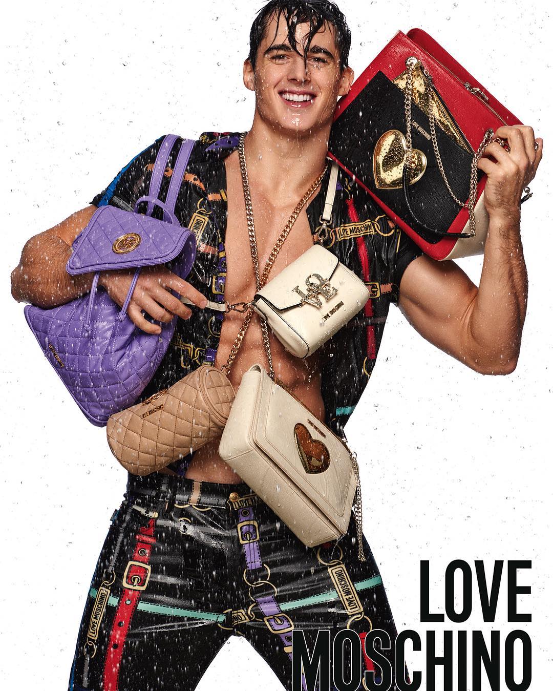 Pietro Boselli 2016 Love Moschino Campaign Spring Summer 002