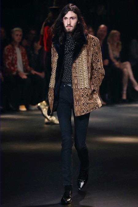 Saint Laurent 2016 Fall Winter Menswear Runway Show Collection 007