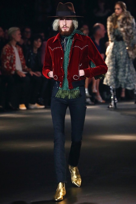 Saint Laurent 2016 Fall Winter Menswear Runway Show Collection 011