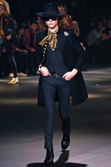 Saint Laurent 2016 Fall Winter Menswear Runway Show Collection 017