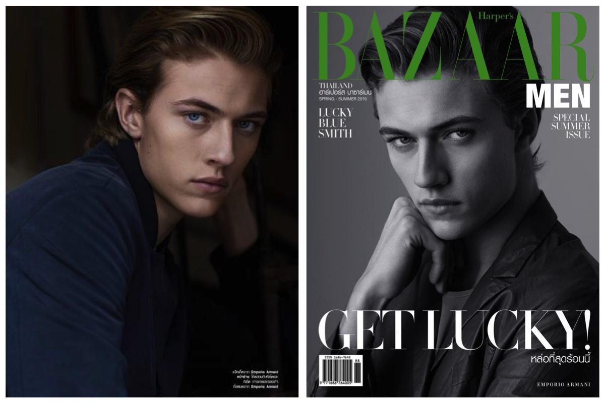 Lucky Blue Smith Harpers Bazaar Men Thailand 2016 Photo Shoot