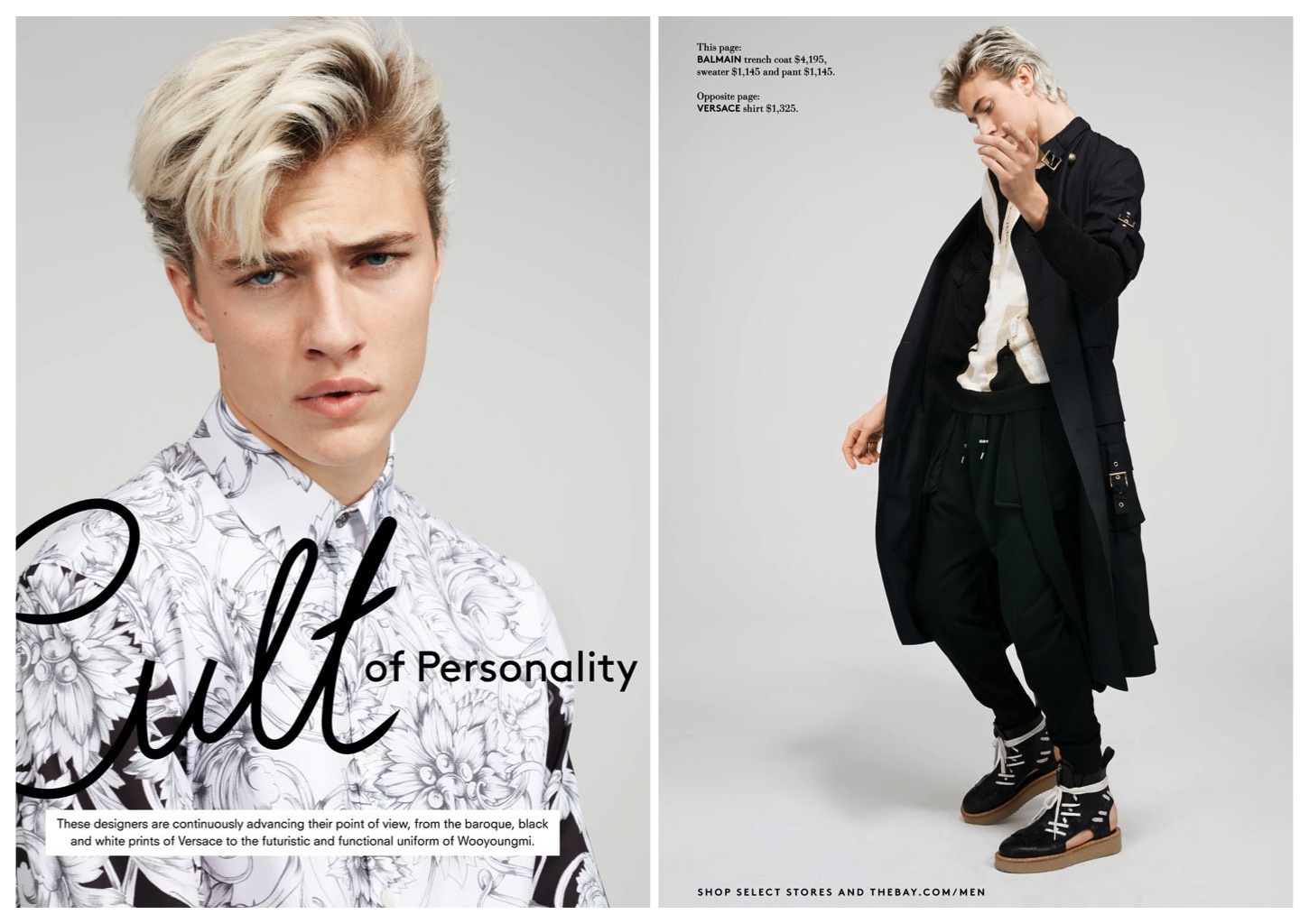 Lucky Blue Smith Hudsons Bay