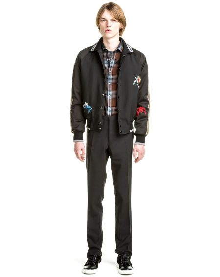 Lanvin 2016 Pre Fall Mens Baseball Jacket