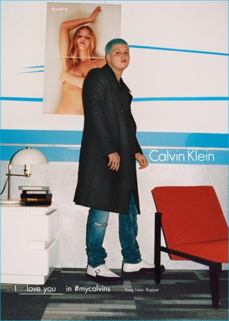 Yung Lean 2016 Calvin Klein Campaign