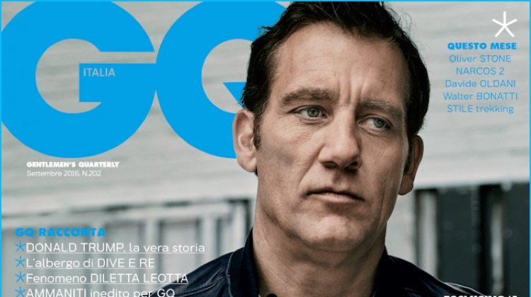 Clive Owen 2016 GQ Italia Cover