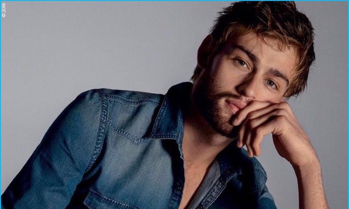 Douglas Booth 2016 Express Jeans Fall Winter Campaign