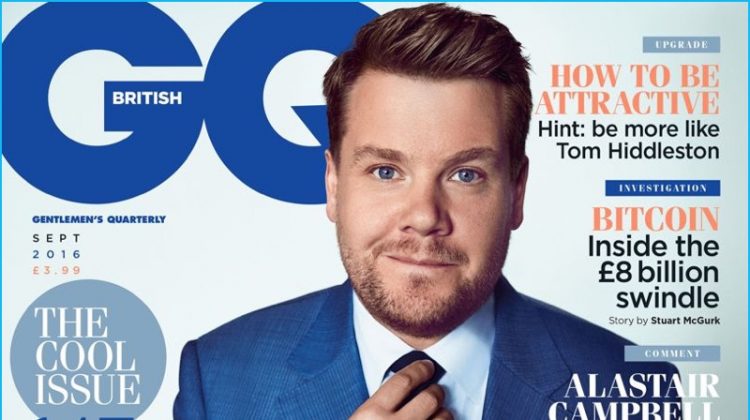 James Corden 2016 Cover British GQ