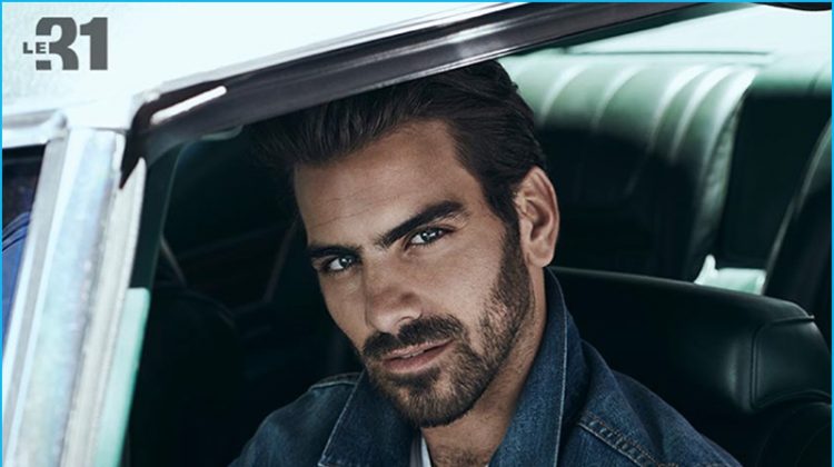 Nyle DiMarco 2016 Simons Fall Denim Lookbook 006