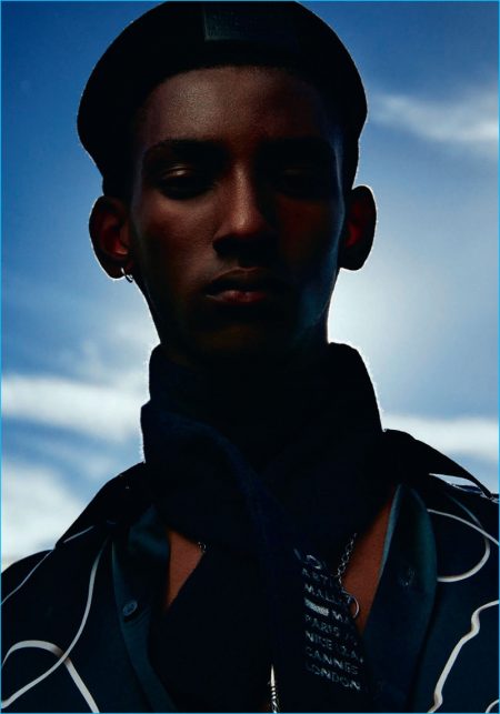 Myles Dominique 2016 Editorial LOfficiel Hommes Germany 002