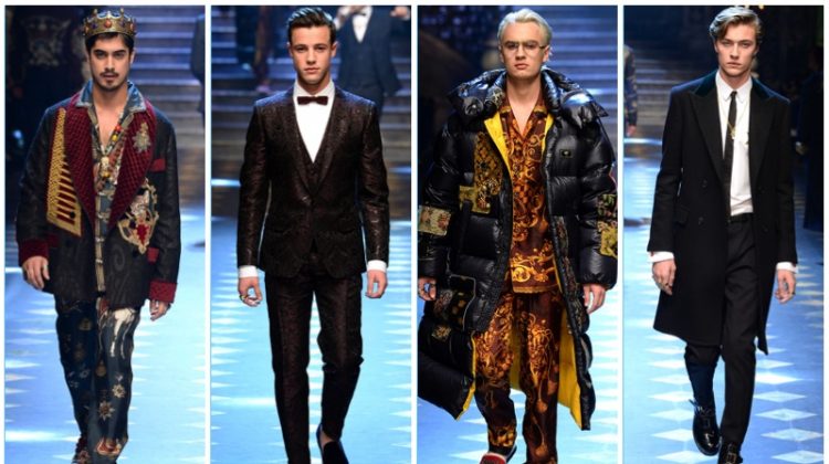 Dolce & Gabbana Fall/Winter 2017 Men's Collection