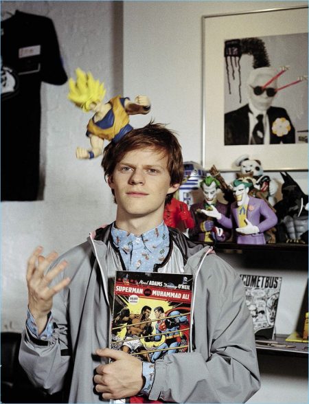 Lucas Hedges 2017 LUomo Vogue Photo Shoot 003