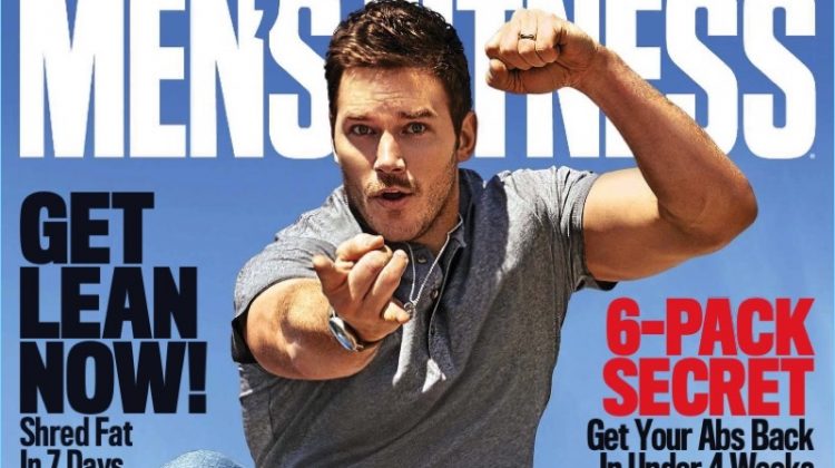 Chris Pratt covers the May 2017 issue of Men's Fitness.