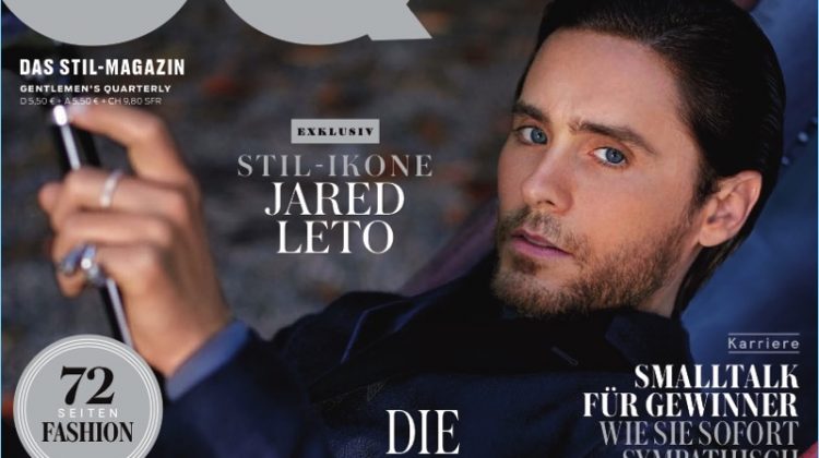 Jared Leto covers the May 2017 issue of GQ Germany.