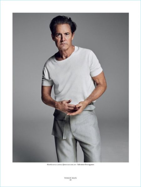 Kyle MacLachlan 2017 Vogue Man Ukraine Photo Shoot 008