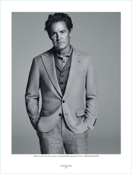 Kyle MacLachlan 2017 Vogue Man Ukraine Photo Shoot 011