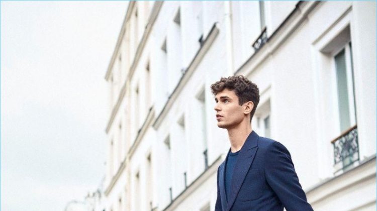 Arthur Gosse stars in J.M. Weston's spring-summer 2017 advertising campaign.